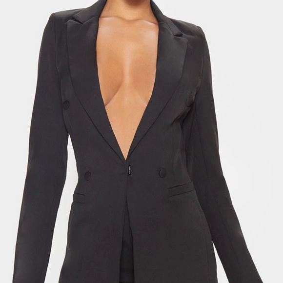 Other - Black double breasted women blazer